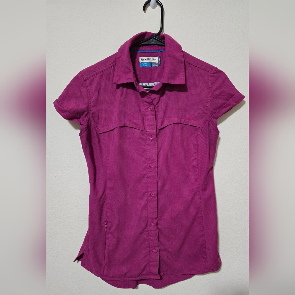 Magellan Women Short Sleeve T Shirt Size S